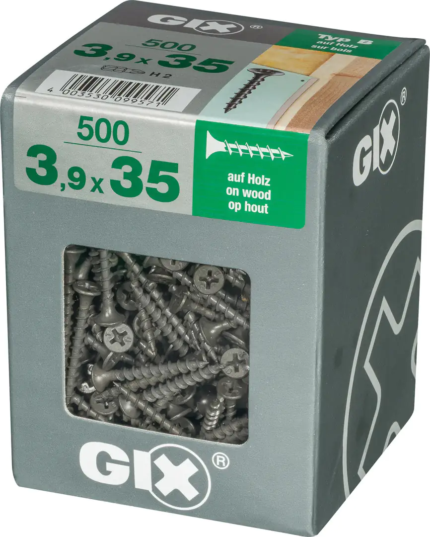 Spax Schnellbauschrauben 3.9 x 35 mm PH 2 Grobgewinde - 500 Stk. Spax Schnellbauschrauben 3.9 x 35 mm PH 2 Grobgewinde - 500 Stk.
