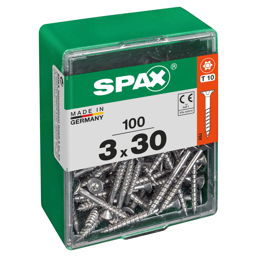 Spax Universalschrauben 3.0 x 30 mm TX 10 - 100 Stk.