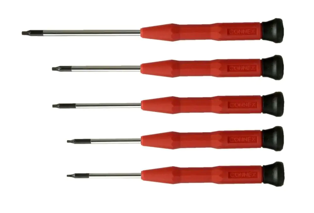 Connex Schraubendrehersatz 5-teilig Feinmechaniker TX