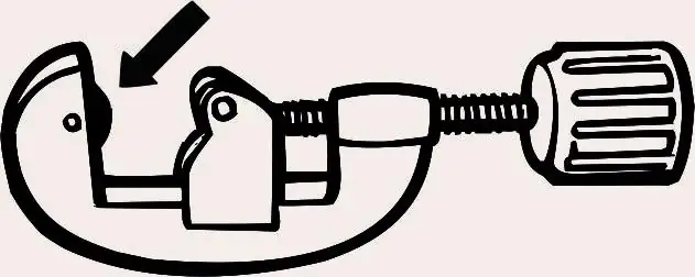 Ersatzrädchen für Rohrabschneider