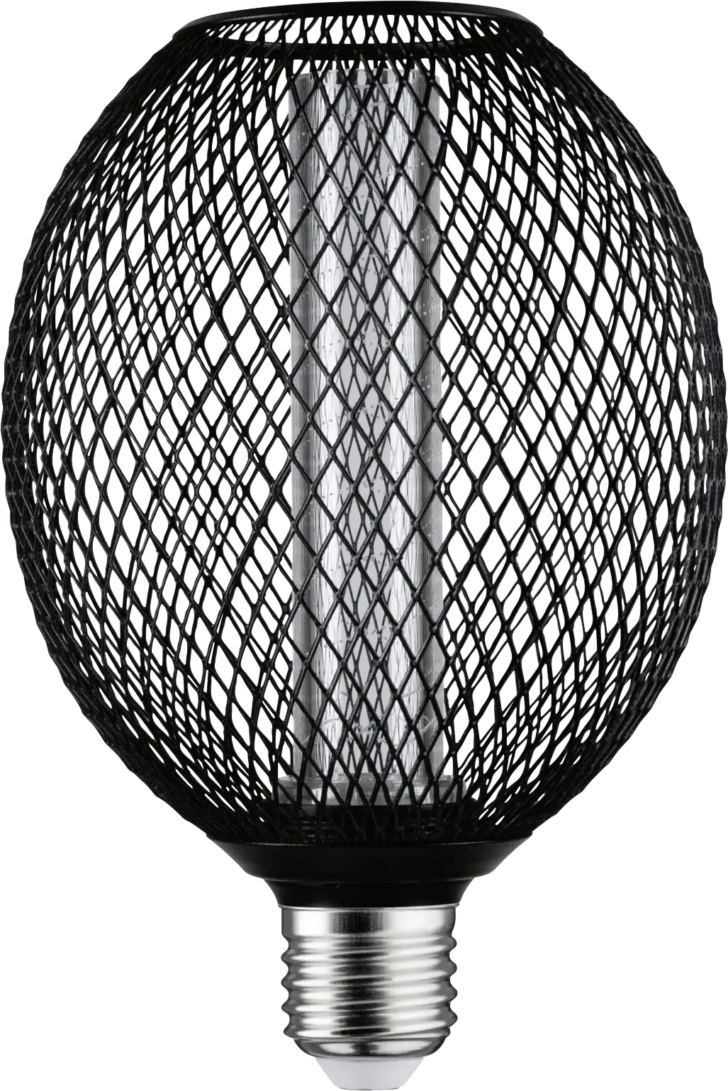 Paulmann LED Leuchtmittel Metallic Glow Globe Spiral E27 4,2W schwarz