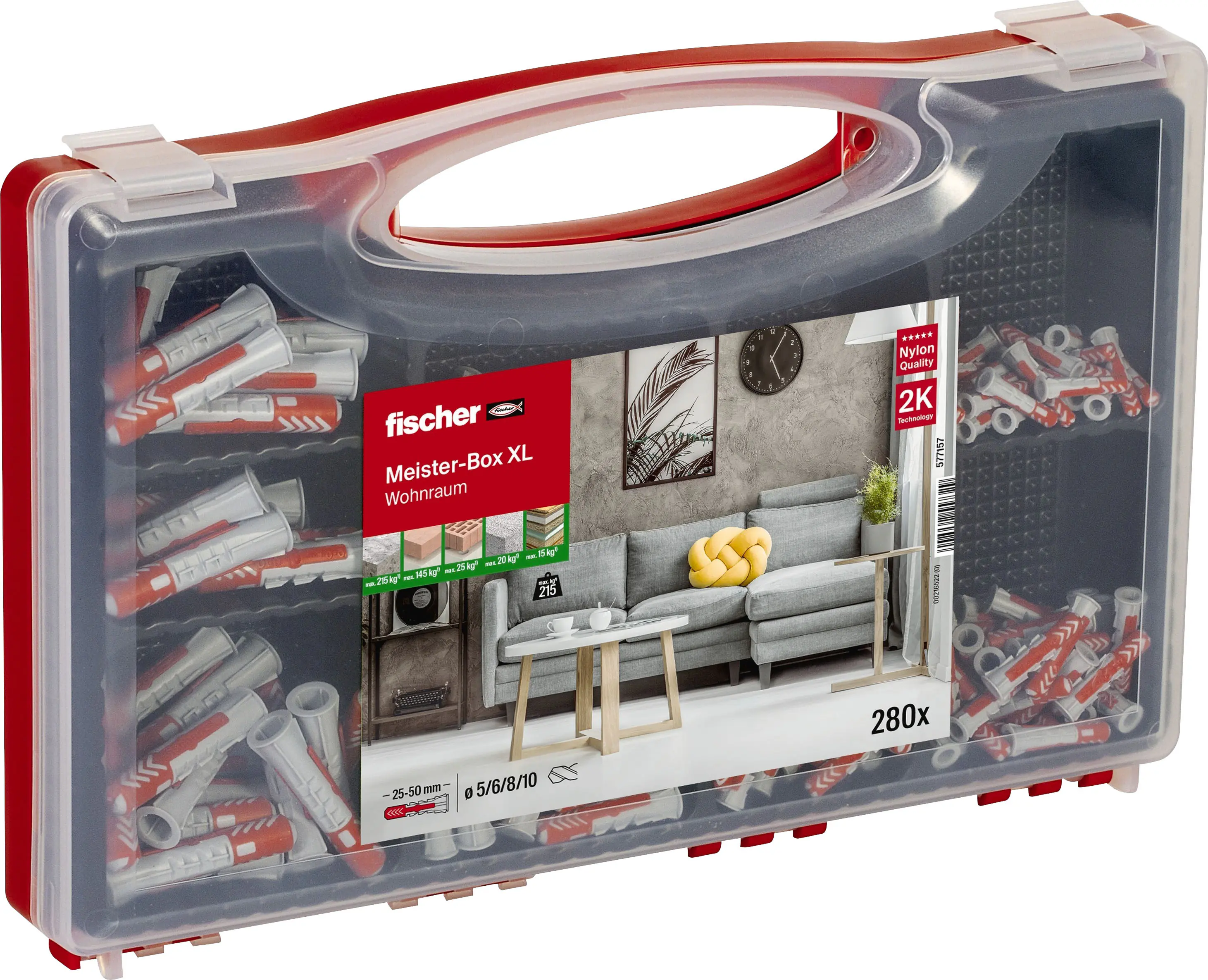 fischer Meister-Box XL Wohnraum - 280 Teile fischer Meister-Box XL Wohnraum - 280 Teile