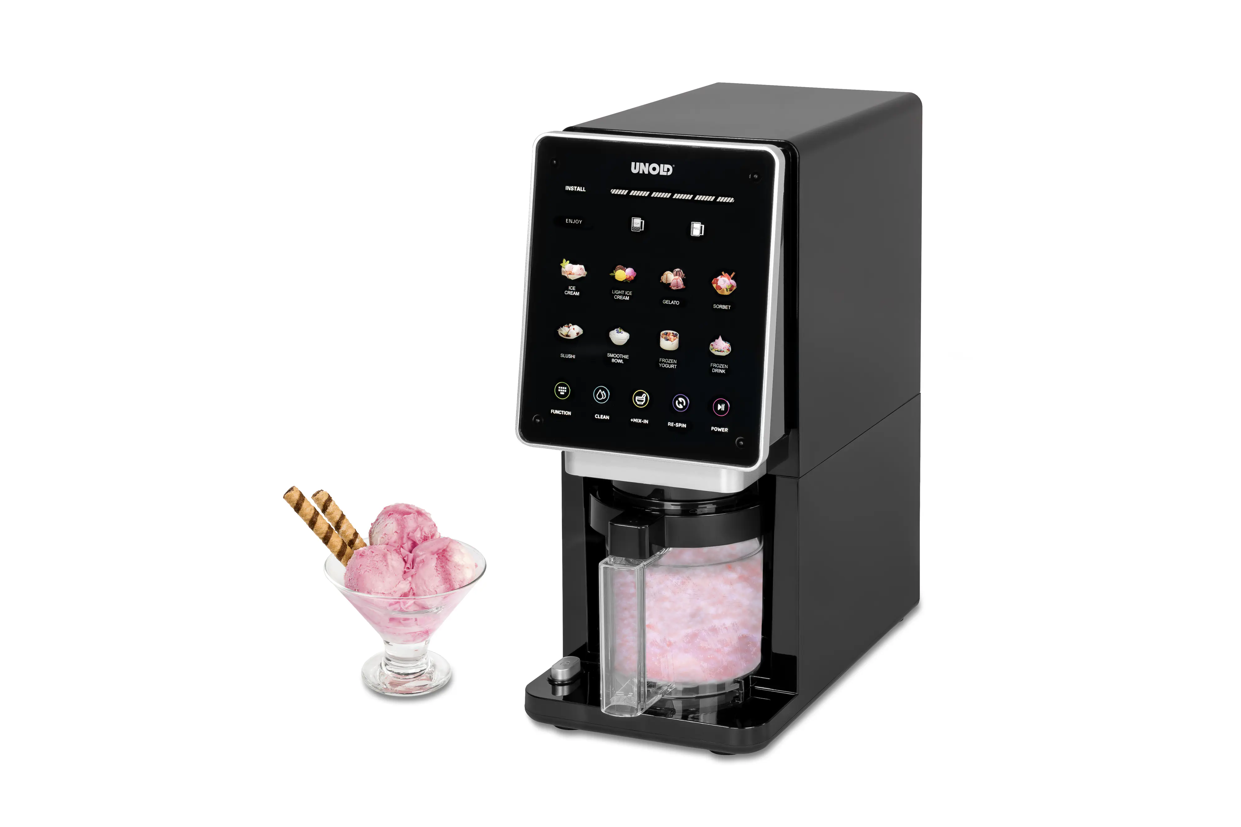 Unold Eismaschine Cream Dream 48805 0,5 l 800 W schwarz