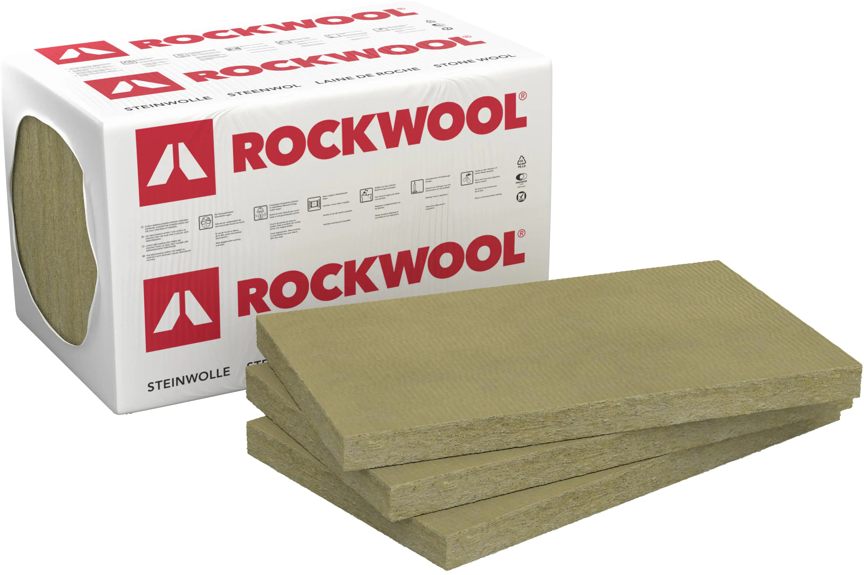 Rockwool Trennwandplatte Sonorock Akustik WLG 040 Rockwool Trennwandplatte Sonorock Akustik WLG 040