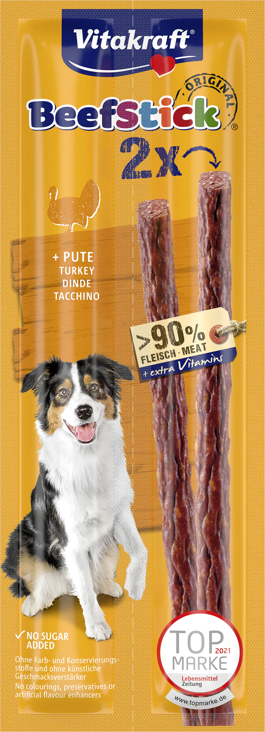 Vitakraft Beef Stick® Pute 2 Stück / 24 g Vitakraft Beef Stick® Pute 2 Stück / 24 g