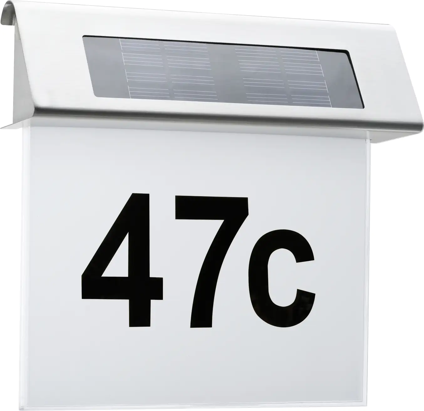 Paulmann Solar Hausnummernleuchte Special Line edelstahl weiß warmweiß Paulmann Solar Hausnummernleuchte Special Line edelstahl weiß warmweiß