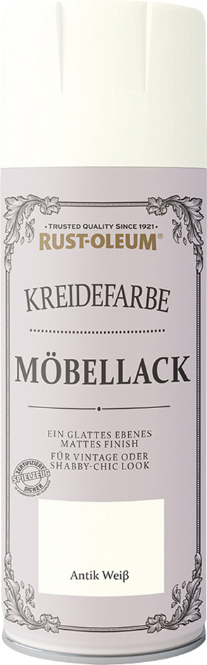 Rust-Oleum Kreidefarbe Möbellack 400 ml antik weiß