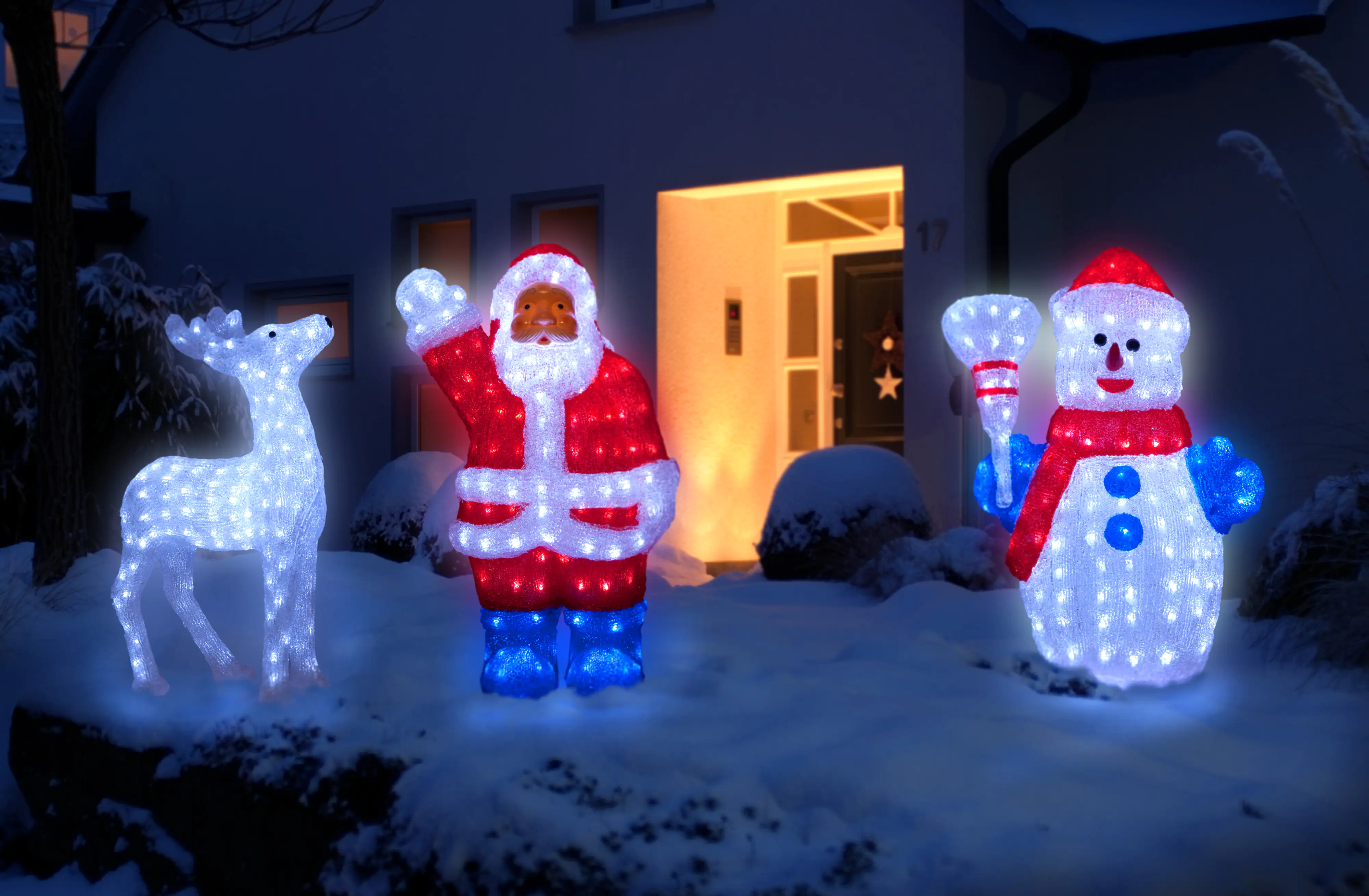 Konstsmide LED Acryl Rentier 176 kalt weiße Dioden Konstsmide LED Acryl Rentier 176 kalt weiße Dioden