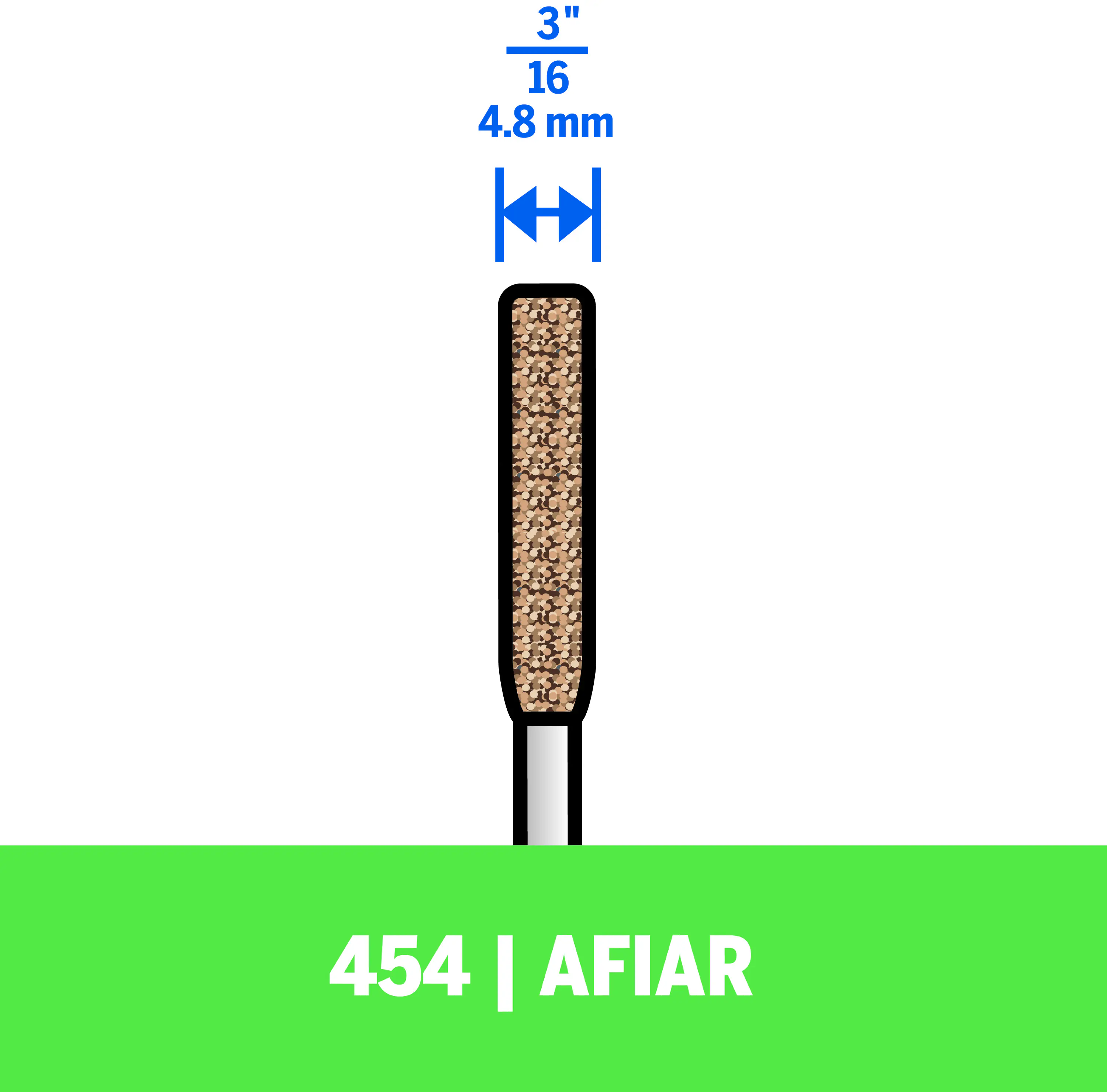 Dremel Schleifsteine zum Schärfen von Sägeketten Ø 4,8 mm