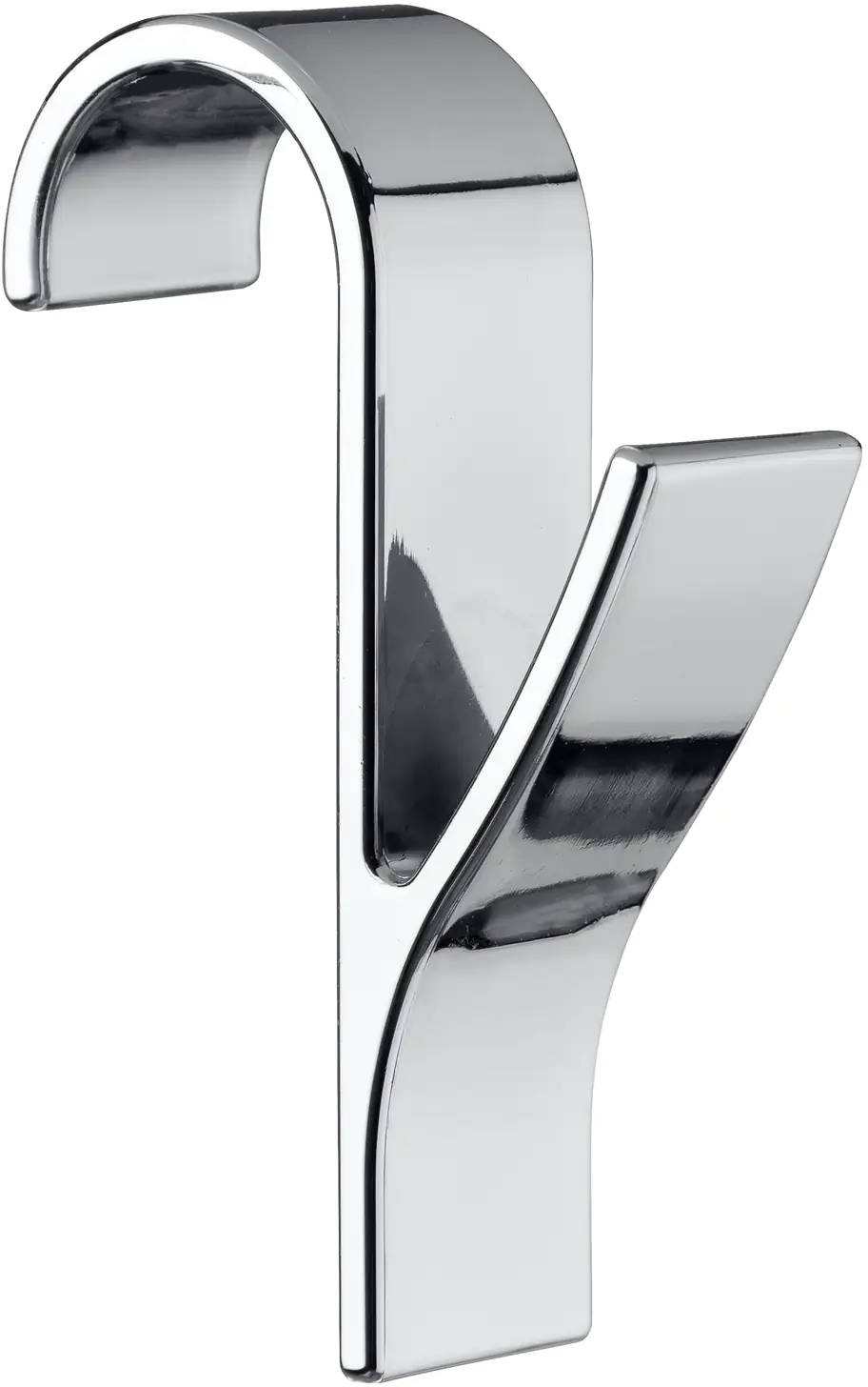 Wenko Haken für Handtuchheizkörper Kunststoff ABS, chrom, 2er-Set