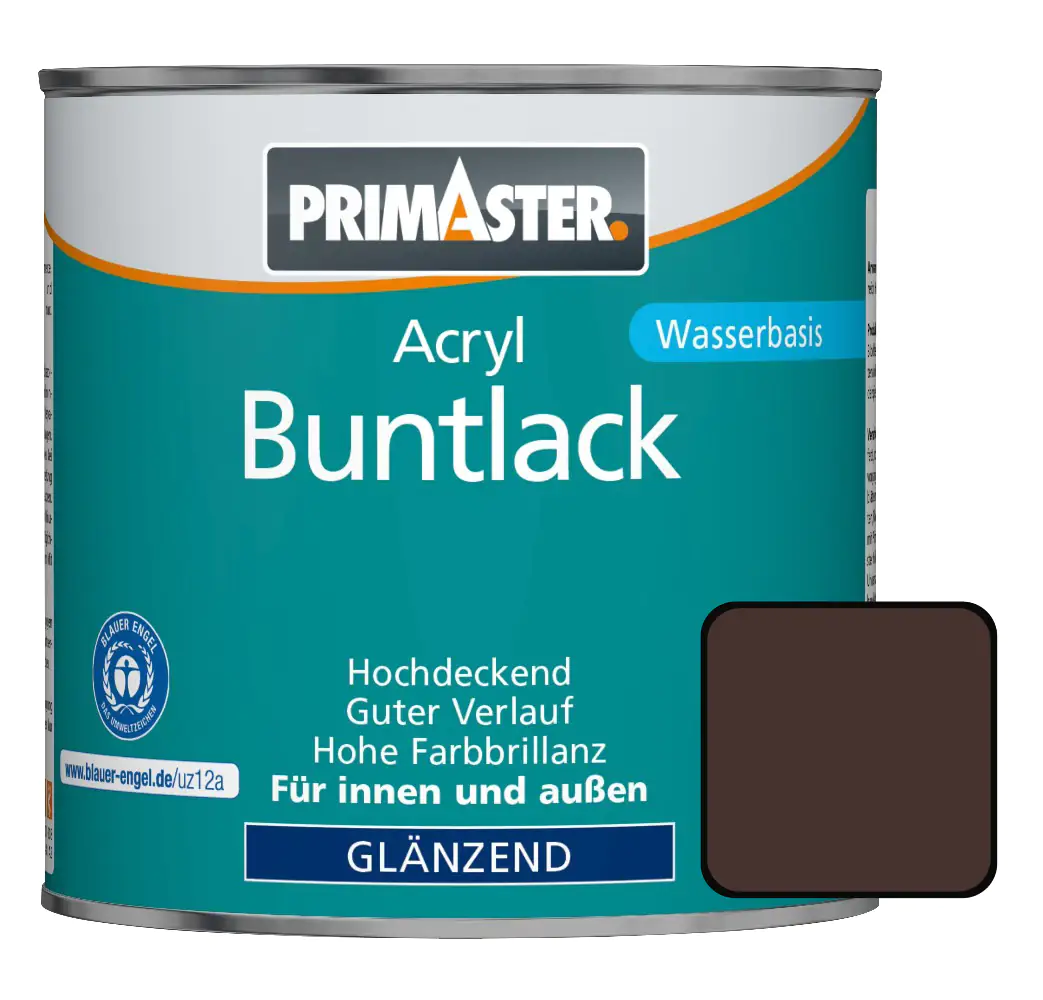 Primaster Acryl Buntlack RAL 8017 750 ml schokobraun glänzend