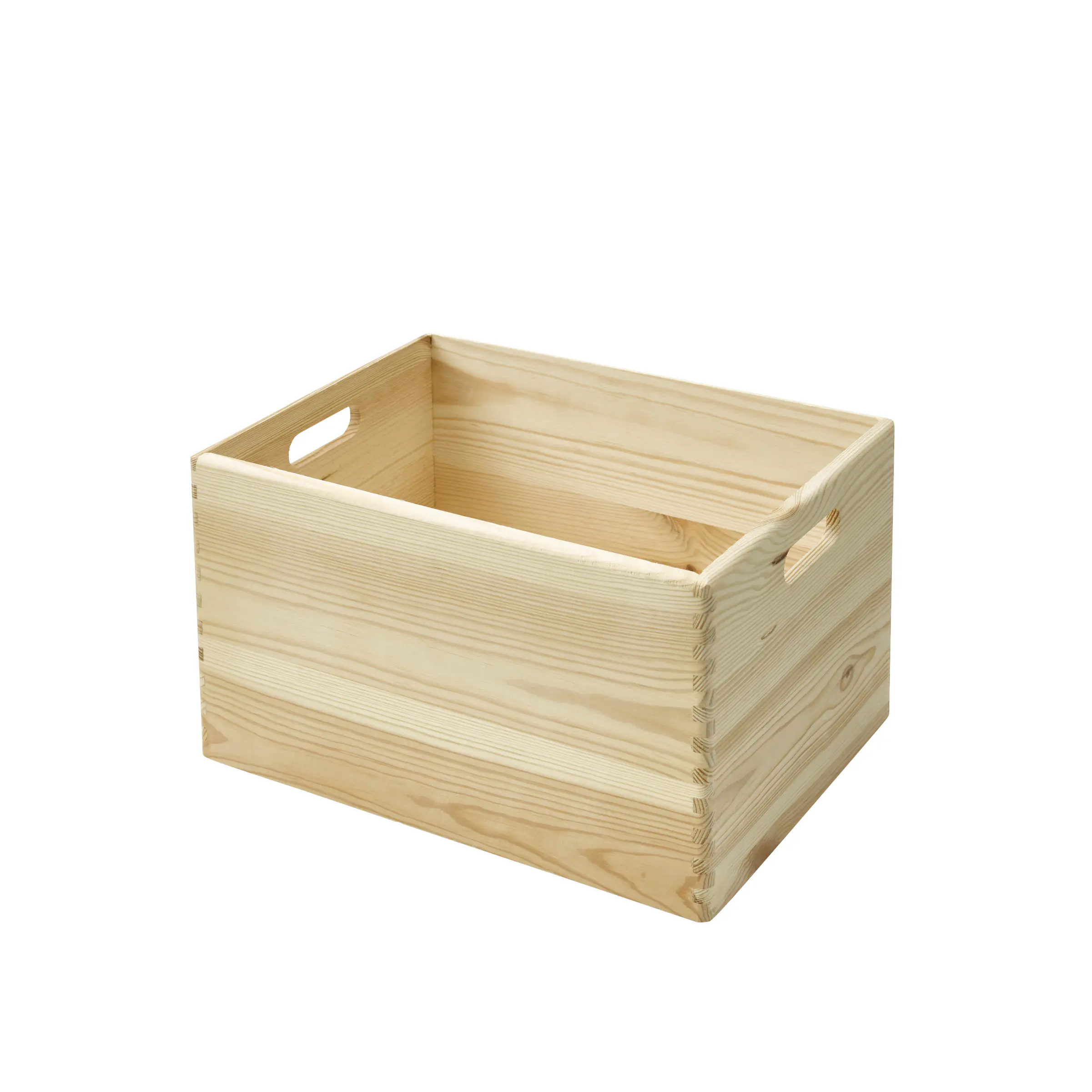 Stapelbox Holz Größe L 30 x 40 x 23 cm Stapelbox Holz Größe L 30 x 40 x 23 cm