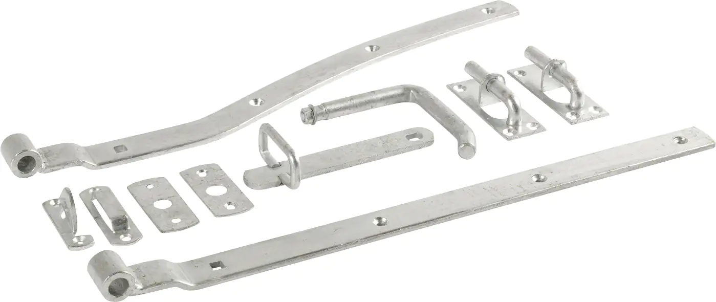 Plus Torbeschlag Tor links, verzinkt, inkl. Schrauben