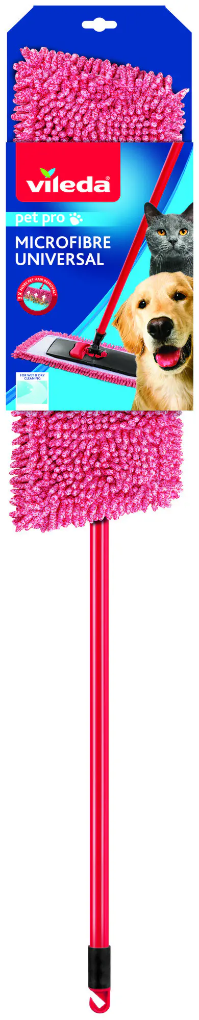 Vileda Bodenwischer Pet Pro Microfibre Universal