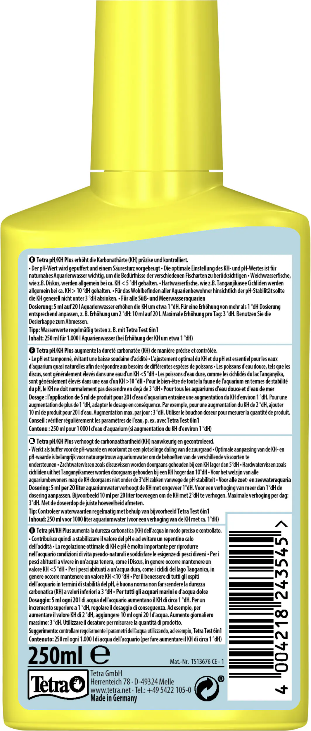 Tetra pH-KH Plus 250 ml