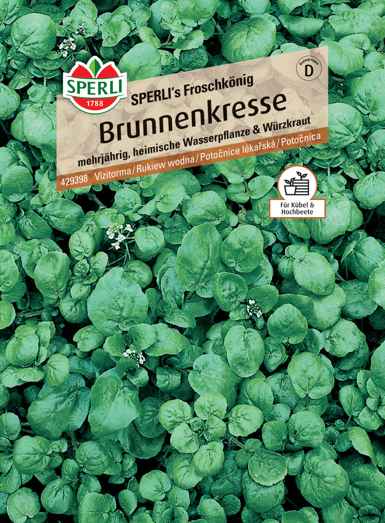 Sperli Brunnenkresse Sperli 's Froschkönig Sperli Brunnenkresse Sperli 's Froschkönig