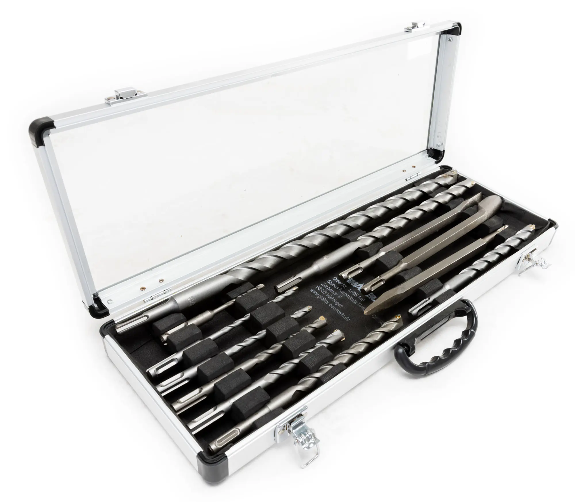 Primaster SDS-Plus Beton- und Steinbohrer Set + Meißel 12-teilig Primaster SDS-Plus Beton- und Steinbohrer Set + Meißel 12-teilig