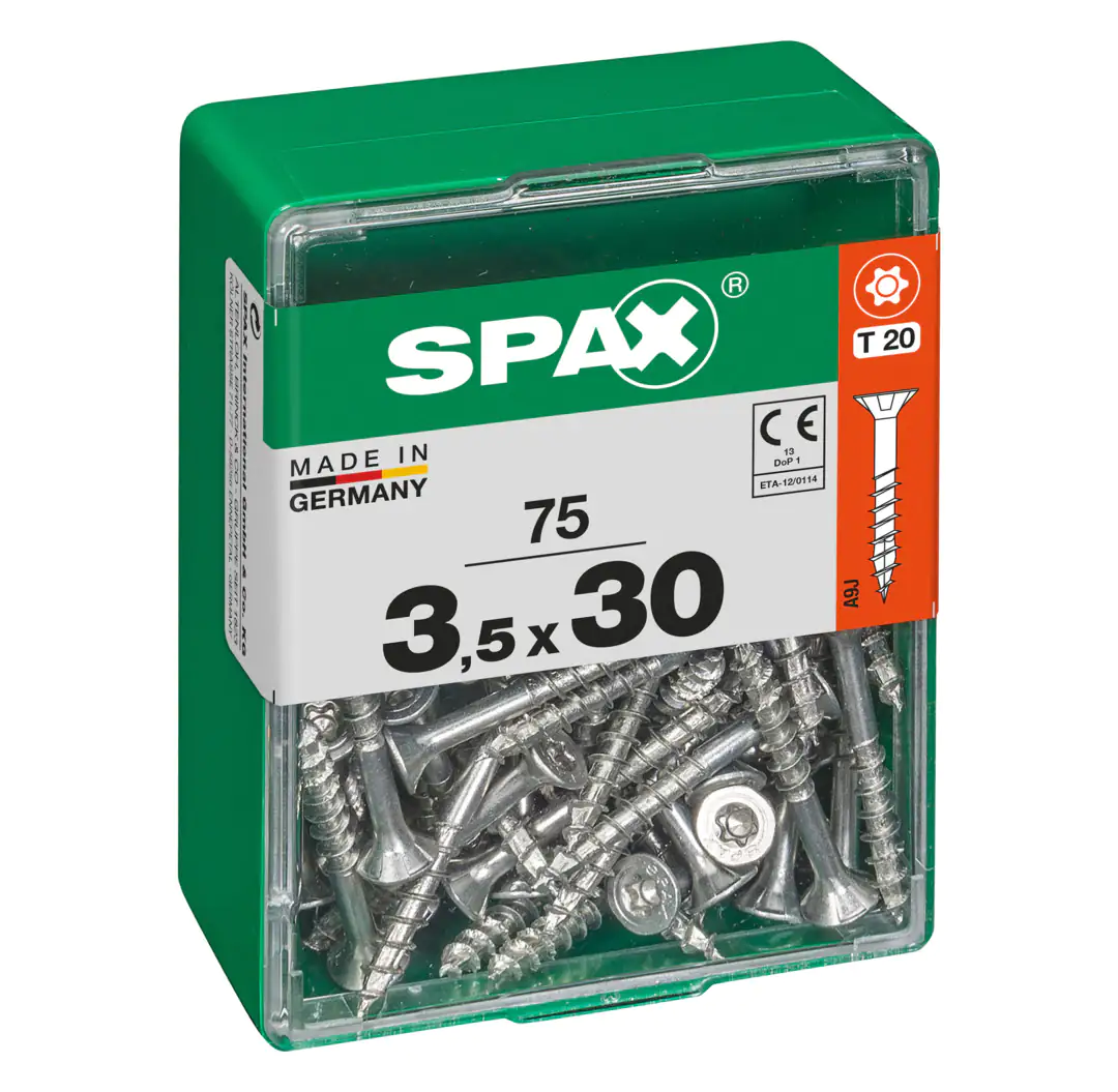 Spax Universalschrauben 3.5 x 30 mm TX 20 - 75 Stk.