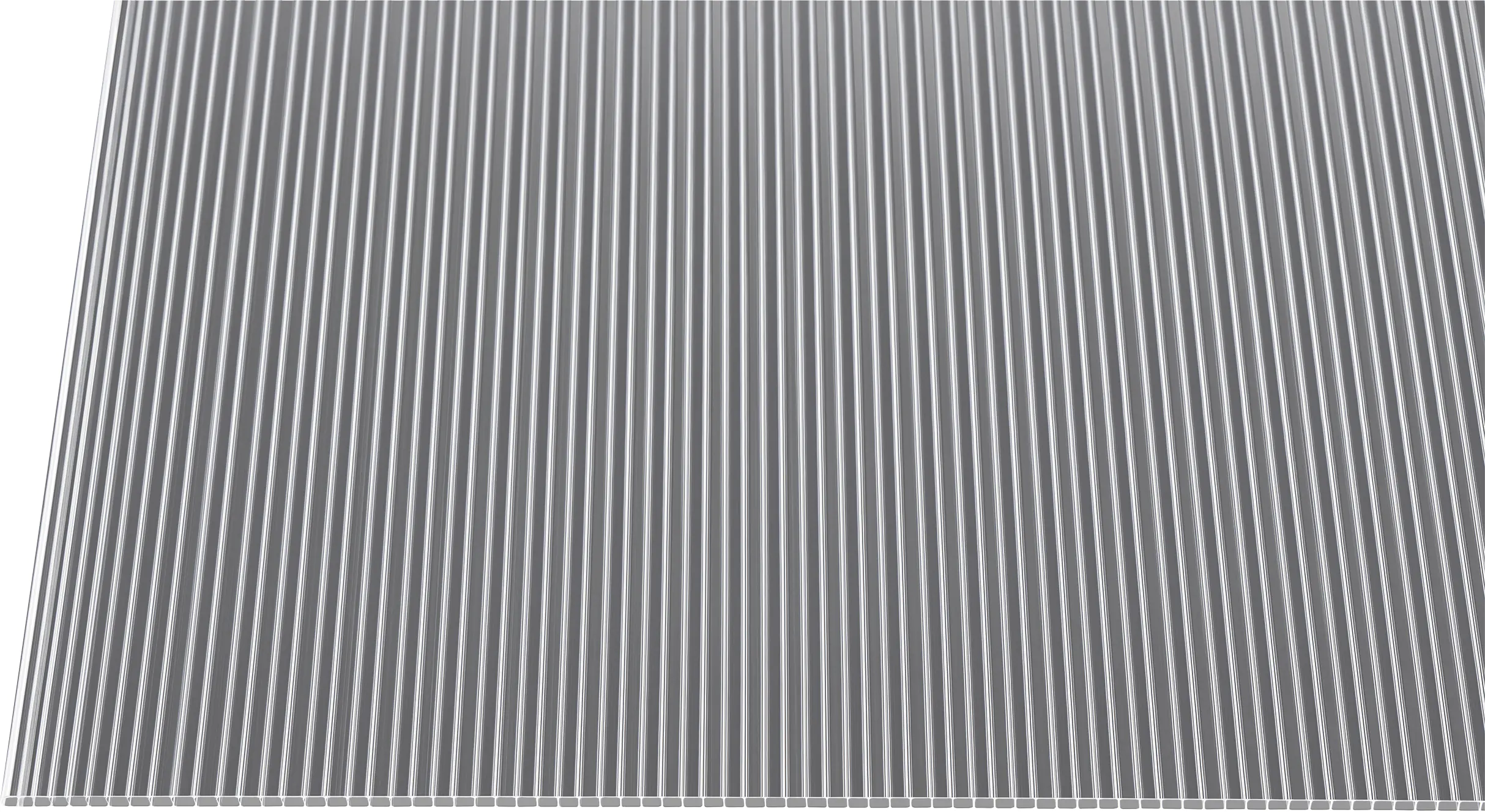 Gutta Polycarbonat-Doppelstegplatte 200 x 105 cm 6 mm klar Gutta Polycarbonat-Doppelstegplatte 200 x 105 cm 6 mm klar