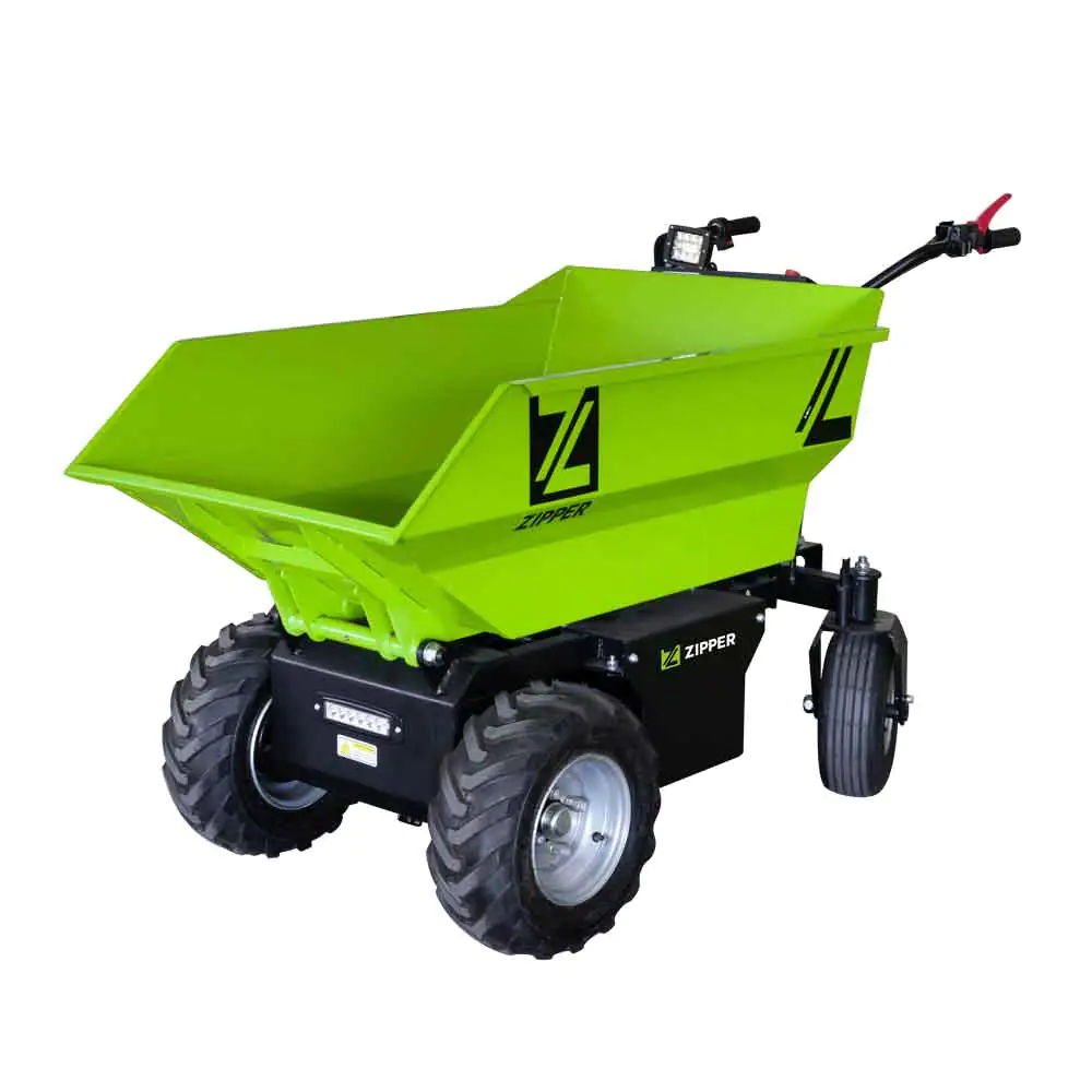 Zipper Akku-Dumper ZI-ED500 48 V 1 kW 500 kg Nutzlast 