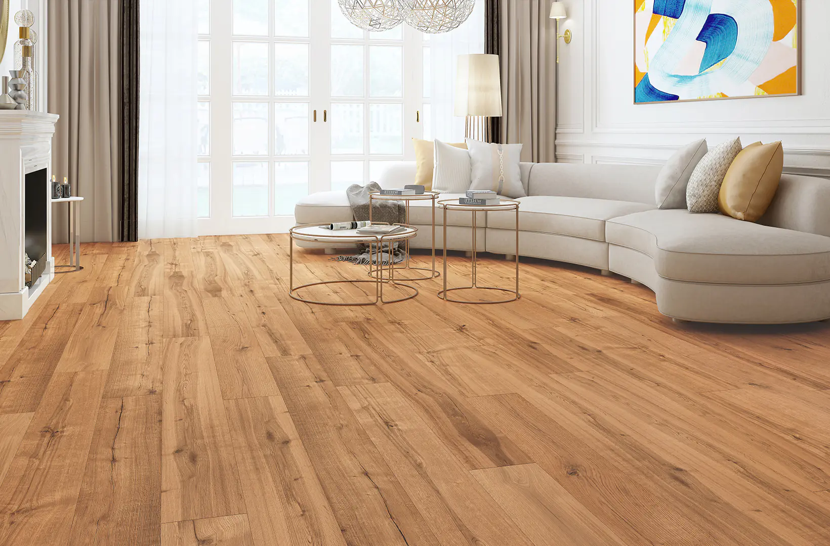 Classen Designboden mit Trittschalldämmung Mondeiche Classen Designboden mit Trittschalldämmung Mondeiche
