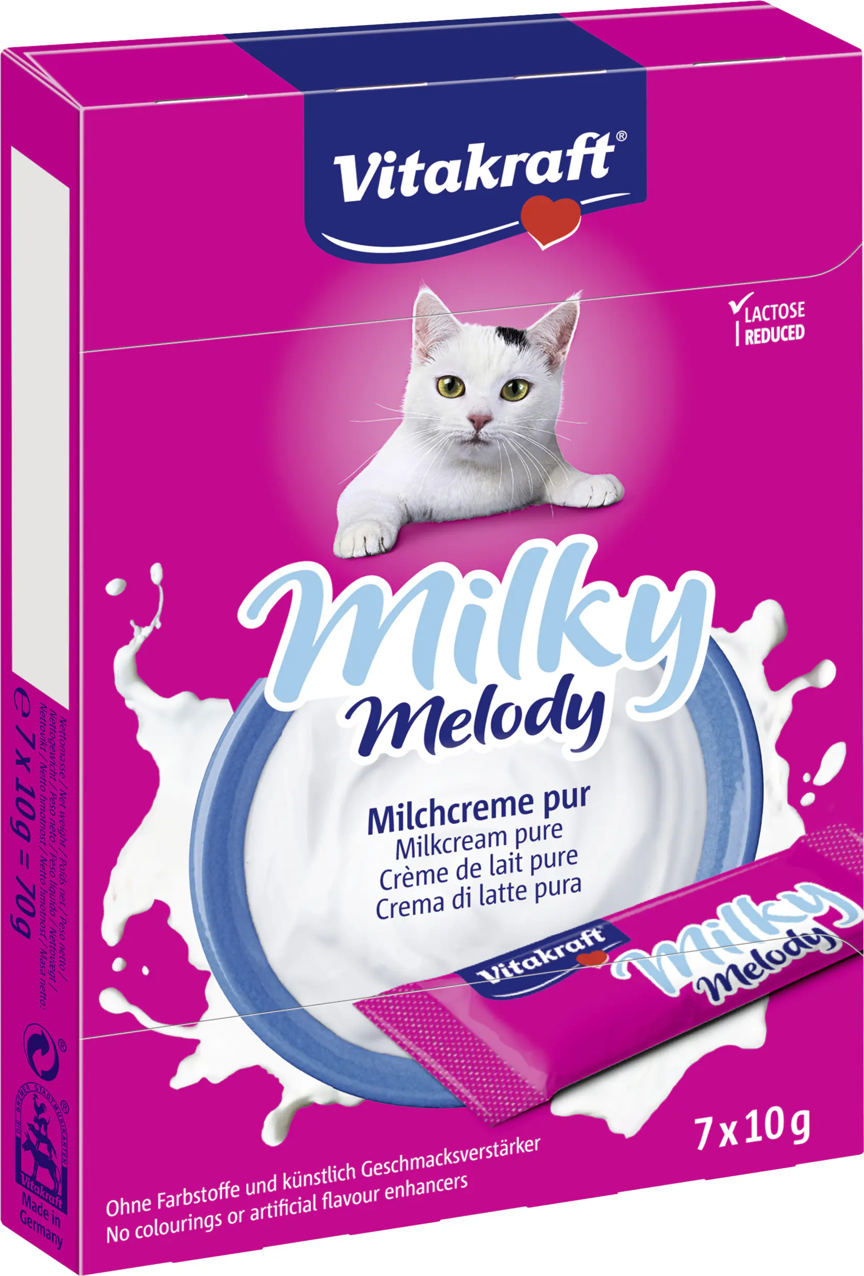 Vitakraft Milky Melody Pur 7 Stück / 70 g Vitakraft Milky Melody Pur 7 Stück / 70 g