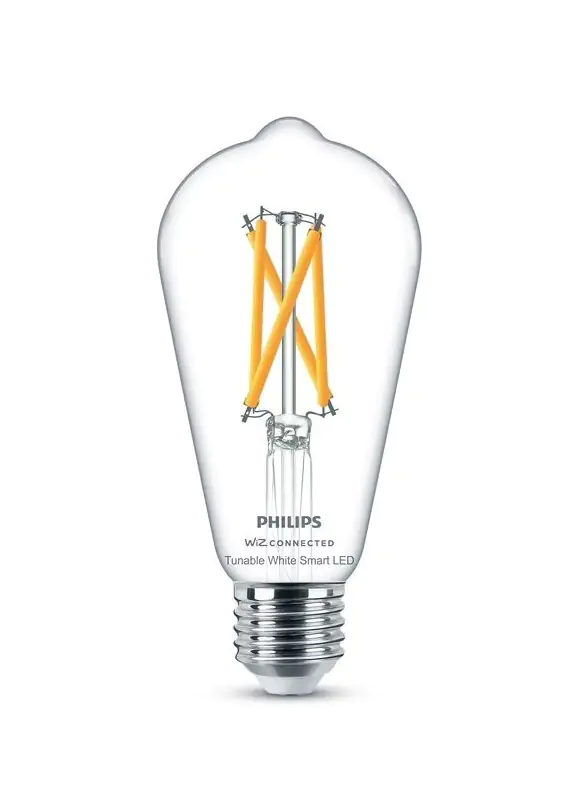 Philips Smart LED Leuchtmittel Tunable White Clear ST64 E27 Edisonform 7 W Philips Smart LED Leuchtmittel Tunable White Clear ST64 E27 Edisonform 7 W