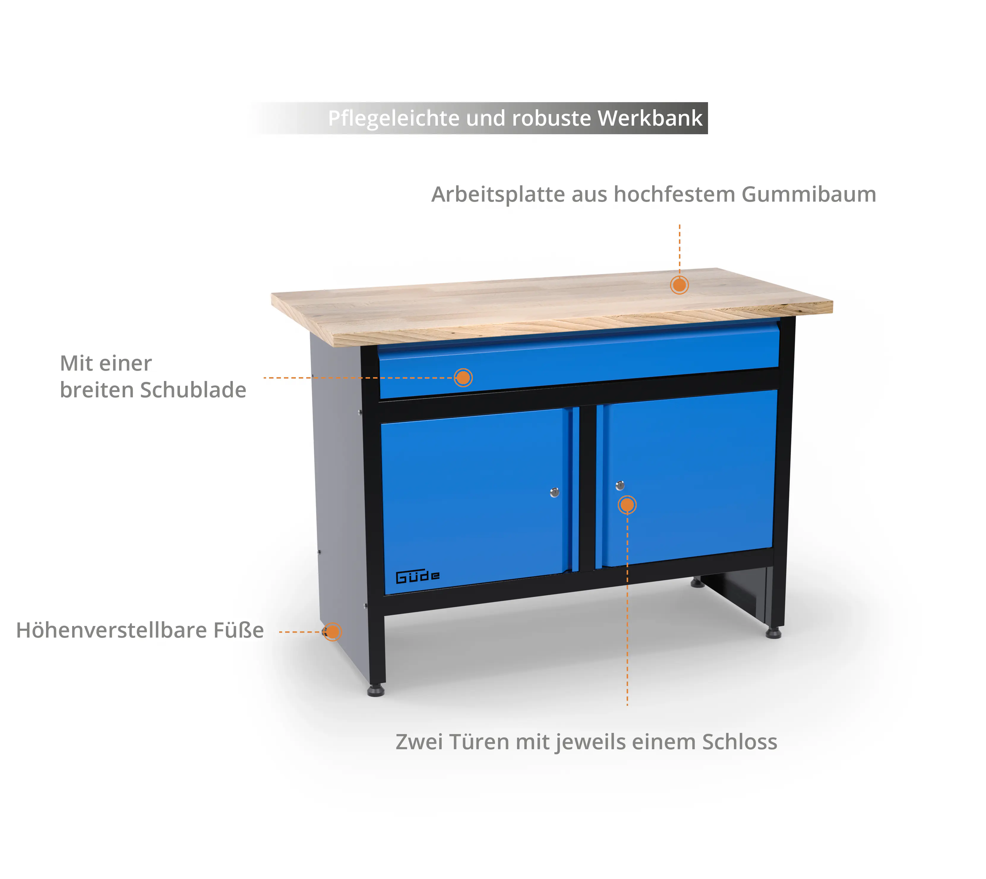 Güde Werkbank GW 2T
