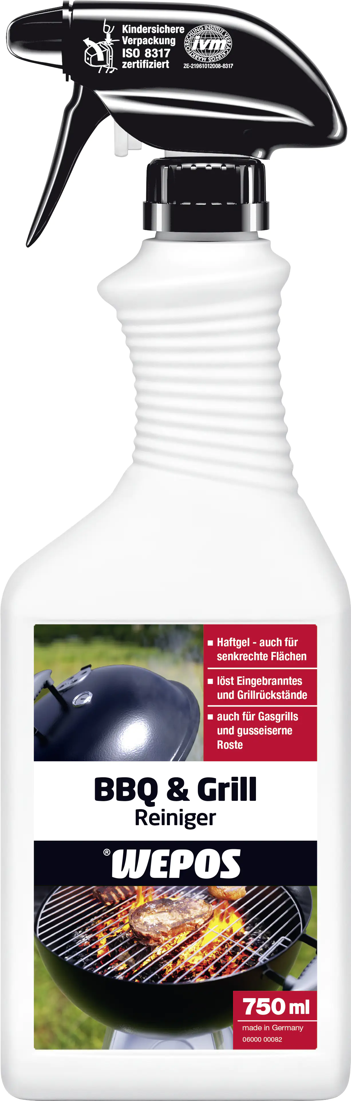 4250295105515 Wepos BBQ und Grillreiniger 750 ml