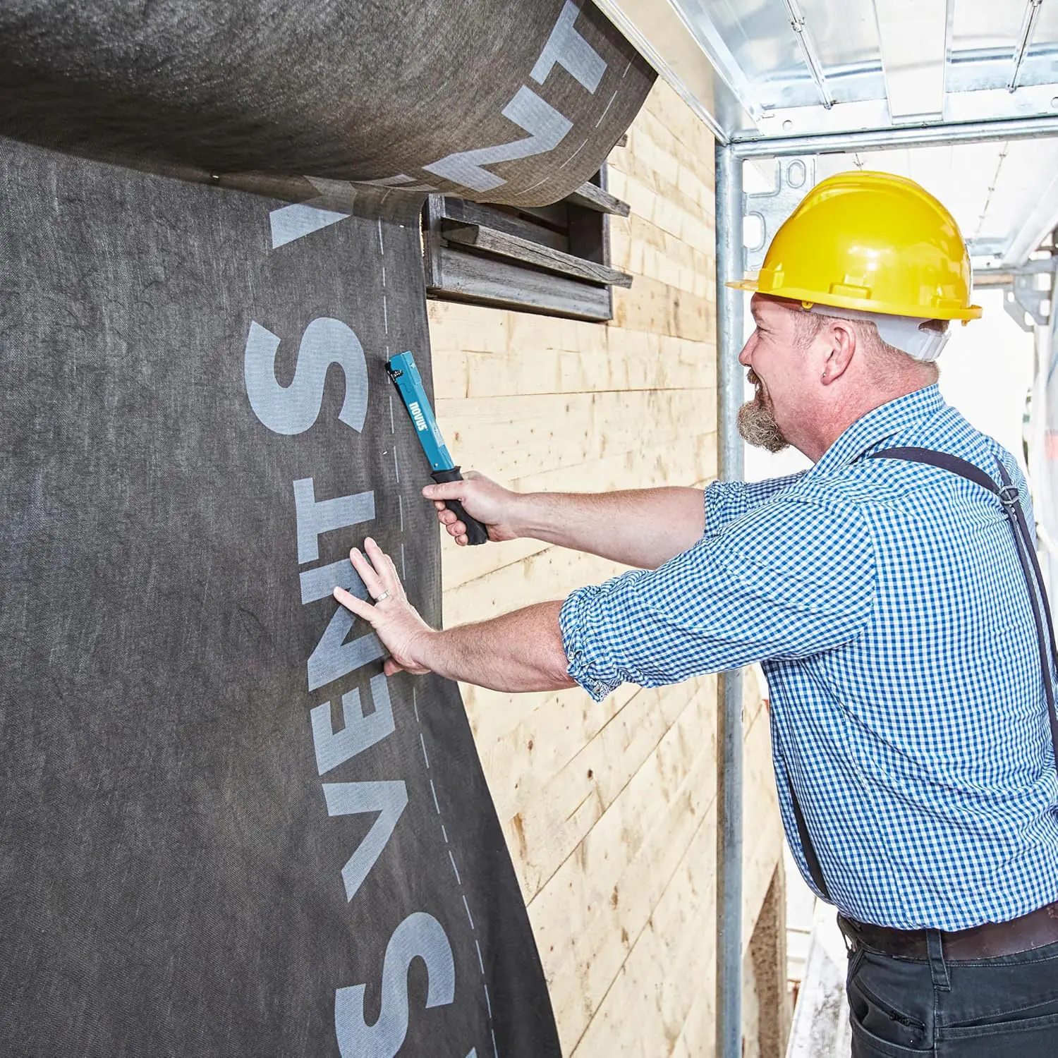 Novus Hammertacker J-022 Schlagtacker für Feindrahtklammern 4-6 mm