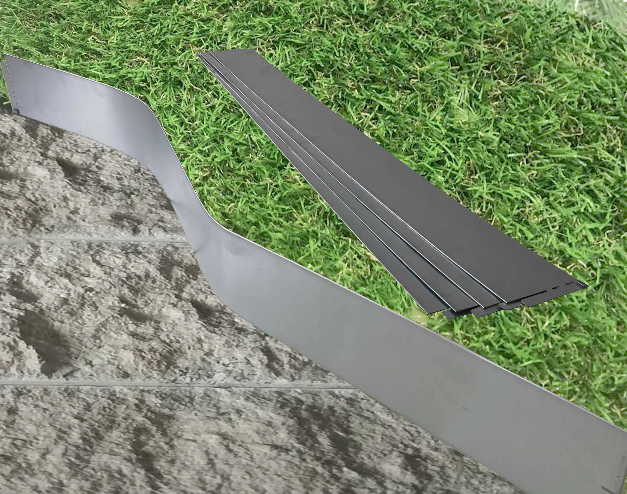 TrendLine Metall-Rasenkante 1,19 m x 13 cm