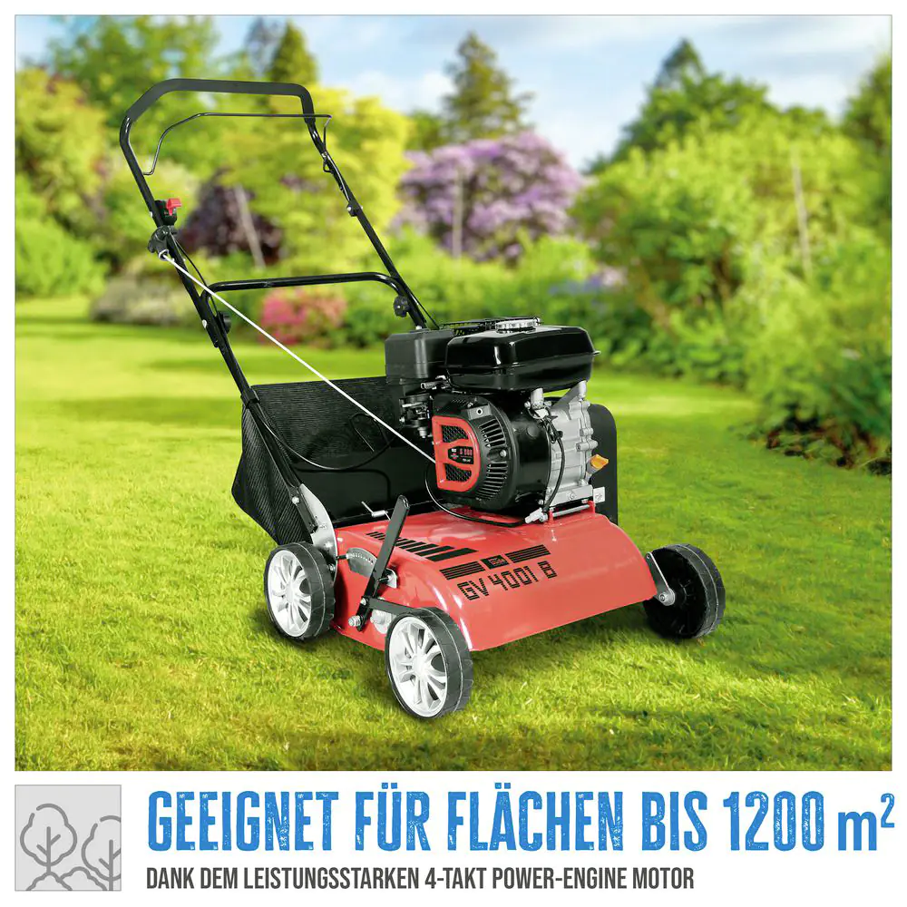 Güde Benzin-Vertikutierer GV 4001 B 3,8 kW, 40 cm Arbeitsbreite Güde Benzin-Vertikutierer GV 4001 B 3,8 kW, 40 cm Arbeitsbreite