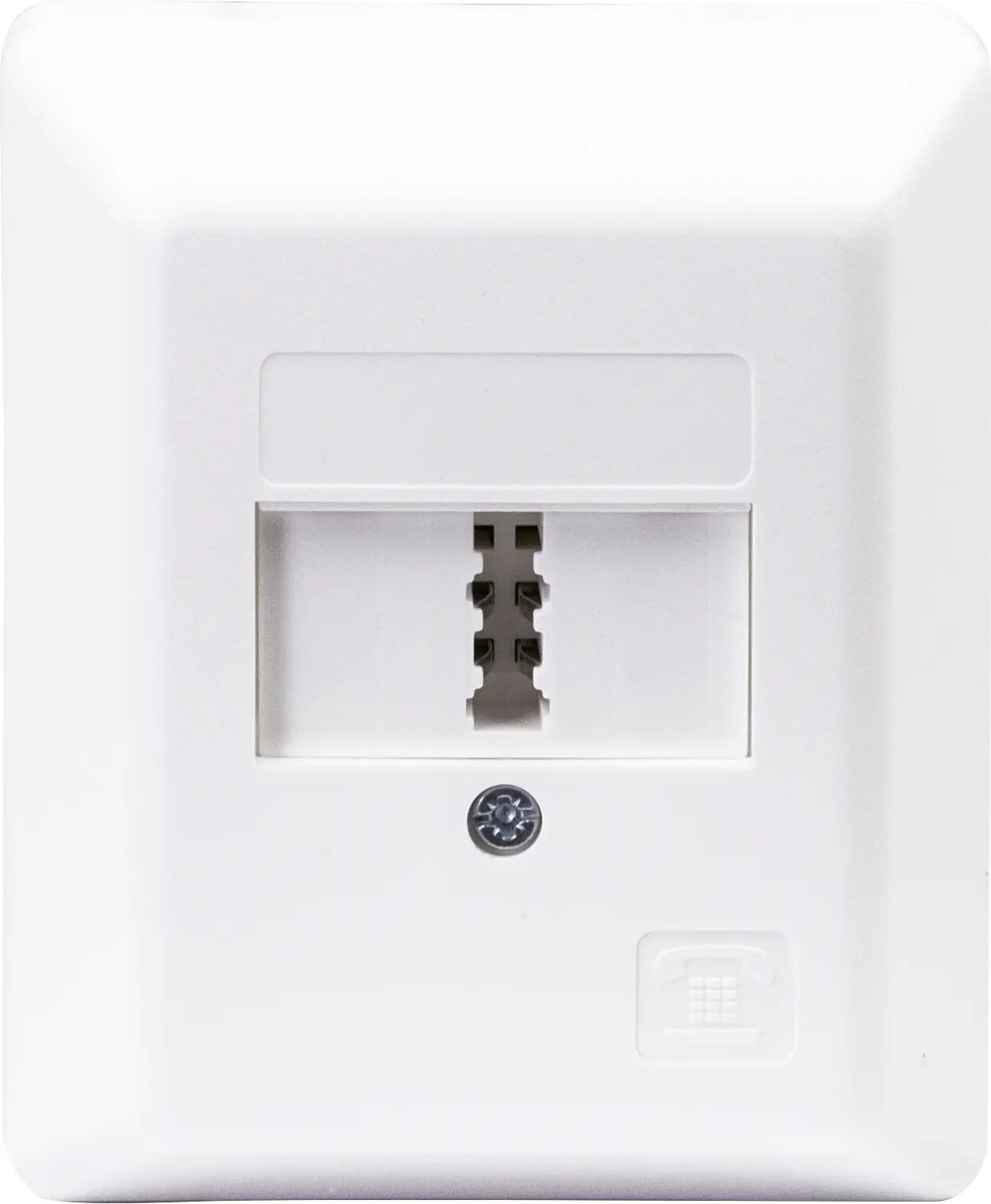 Schwaiger Telefon AnschlussdoseTDA1216 532 TAE (F) weiß, Aufputz, 1x TAE (F)