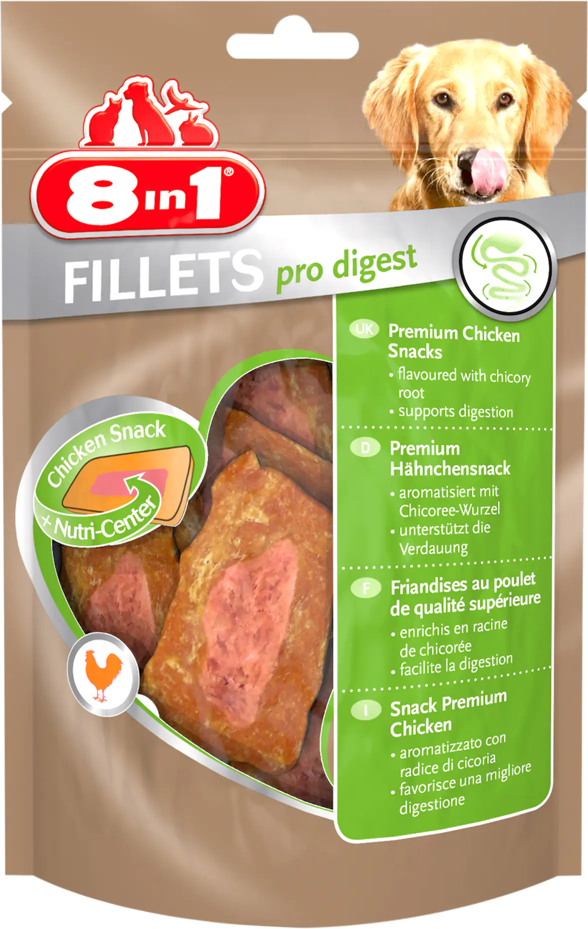 4048422111931 8in1 Hundesnack Fillets Pro Digest S