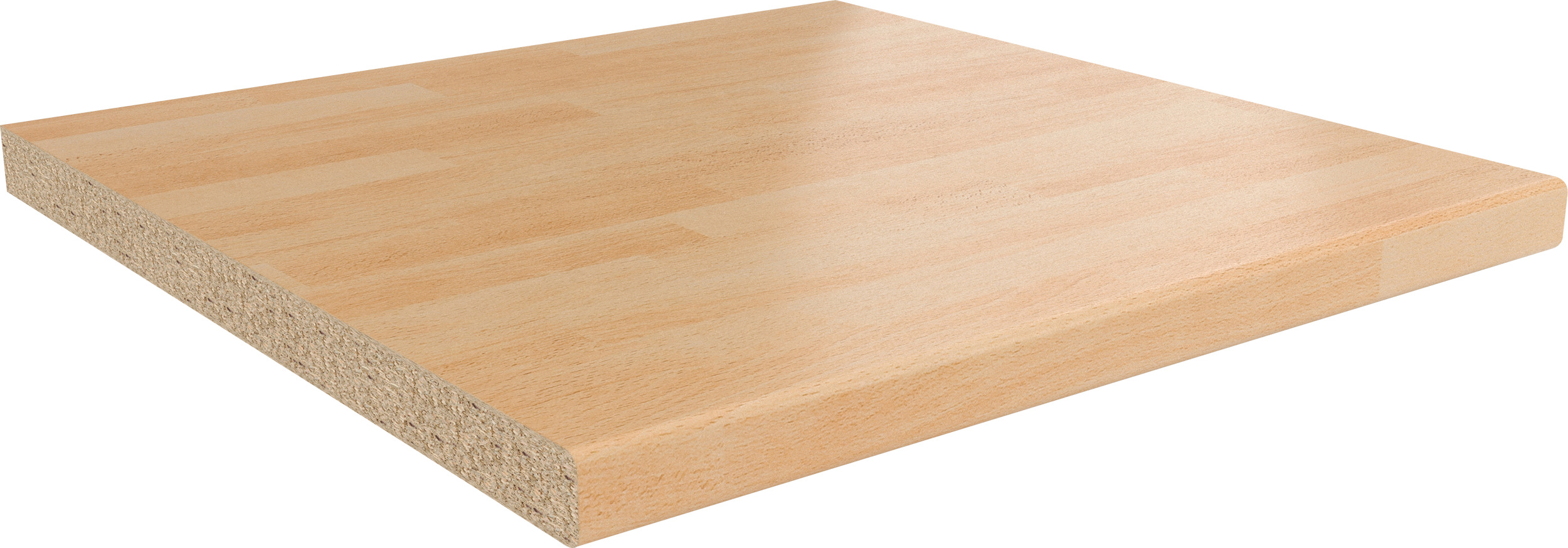 GetaElements Arbeitsplatte 410 x 60 cm, 39 mm Dekor Buche