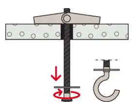 Fischer Federklappdübel KDH 3 K  3.0 x 105 mm - 2 Stück