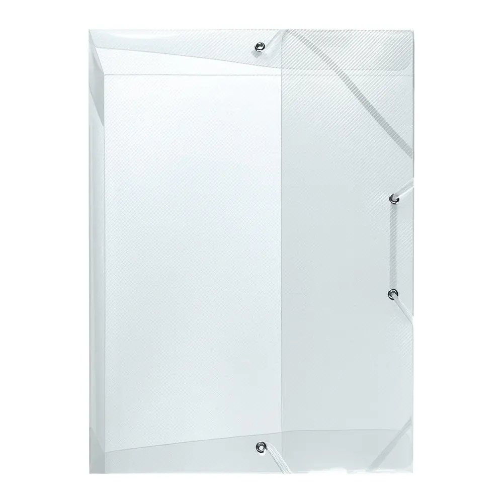 herlitz Heftbox A4 PP transluzent farblos Rückenbreite 4cm