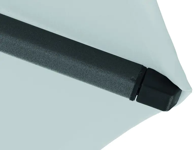 Siena Garden Mittelstockschirm Avio grau Ø 350 cm Siena Garden Mittelstockschirm Avio grau Ø 350 cm