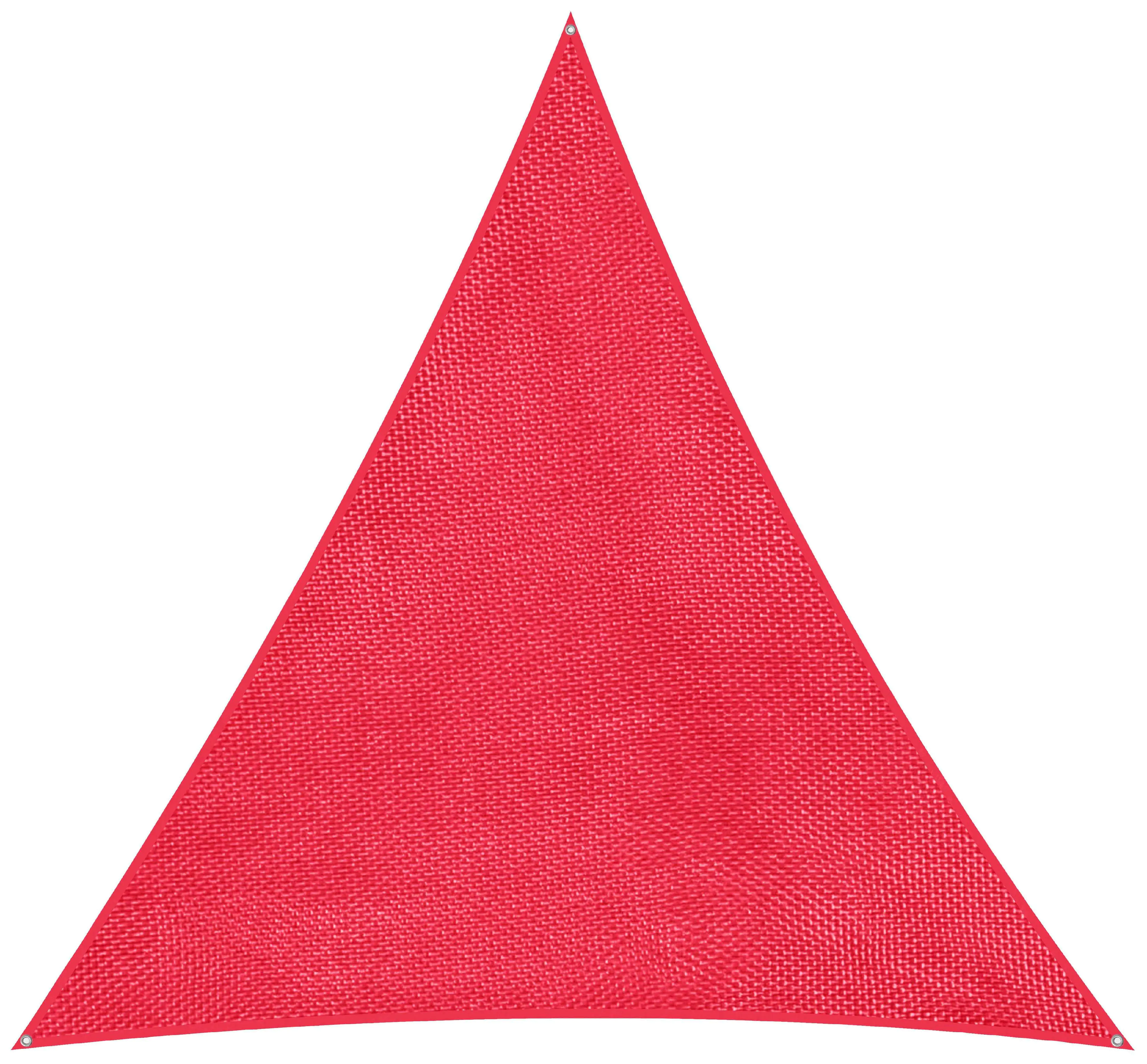 Schneider Sonnensegel Lanzarote rot 360 x 360 x 360 cm 