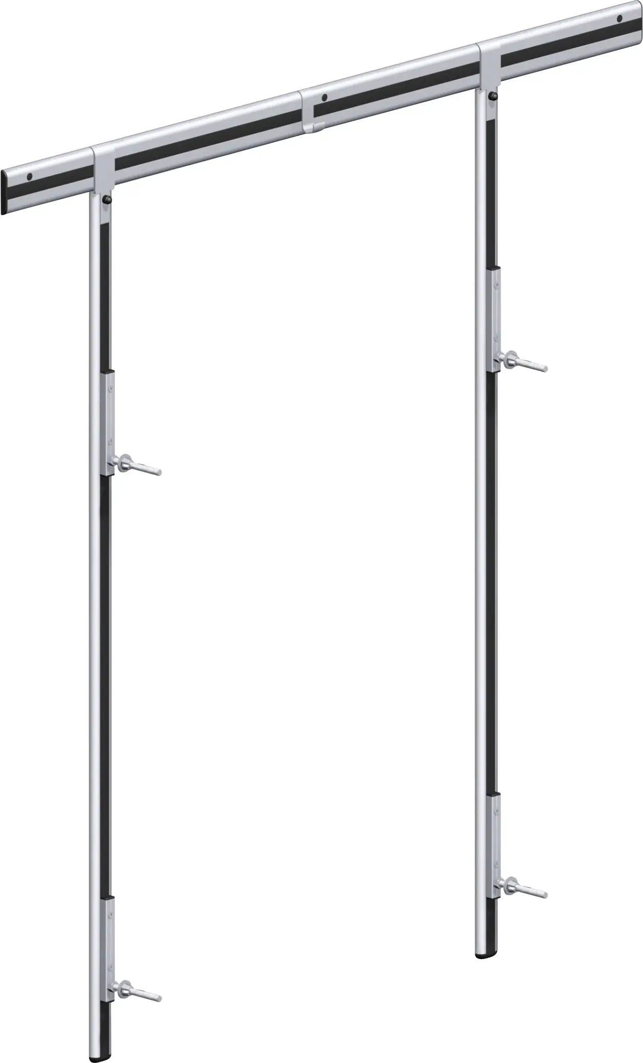 alfer Felgenhalter-Set Aluminium für 4 Reifen