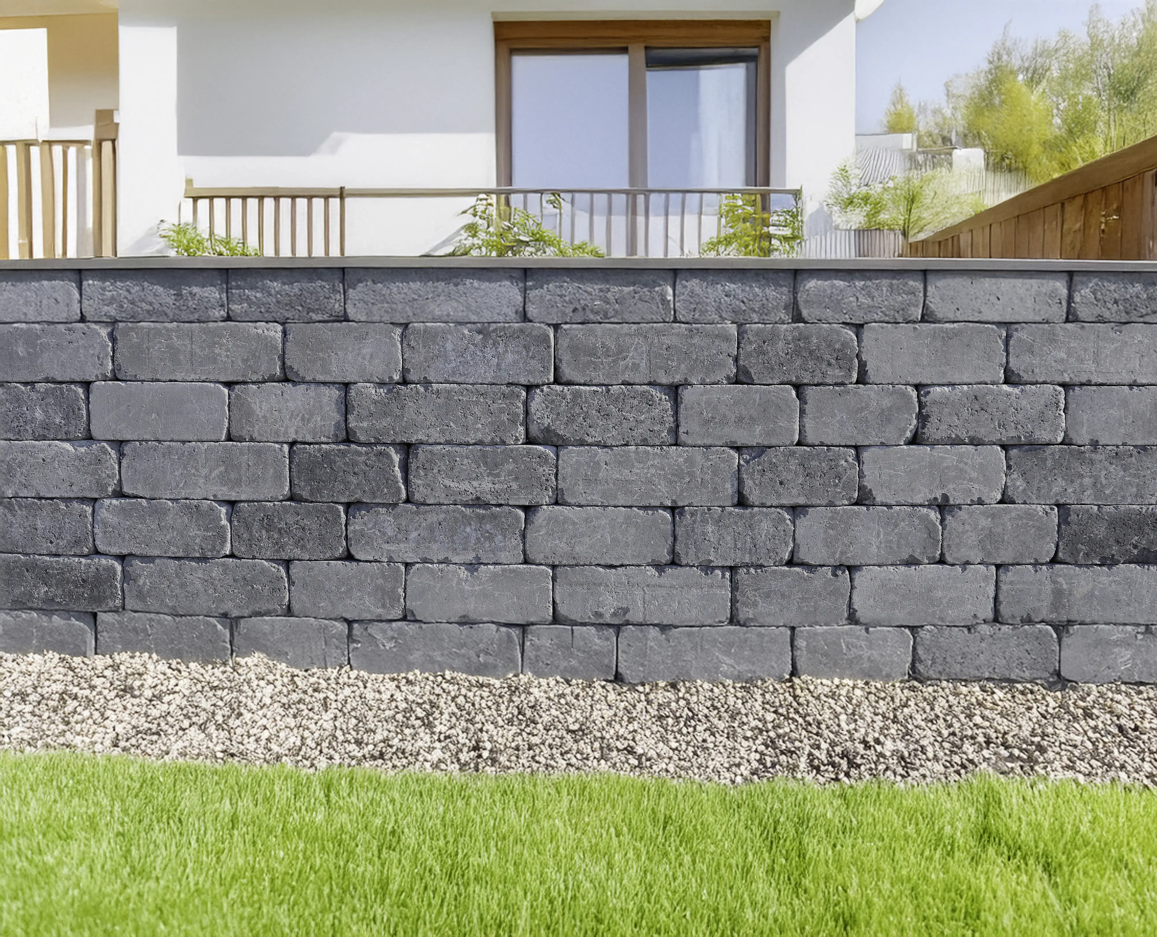 EHL Mauerstein Verona Antik Light 36 x 14 x 12 cm basalt-anthrazit 