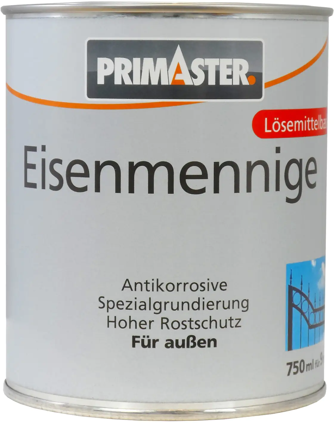 Primaster Eisenmennige 750 ml rostrot Primaster Eisenmennige 750 ml rostrot