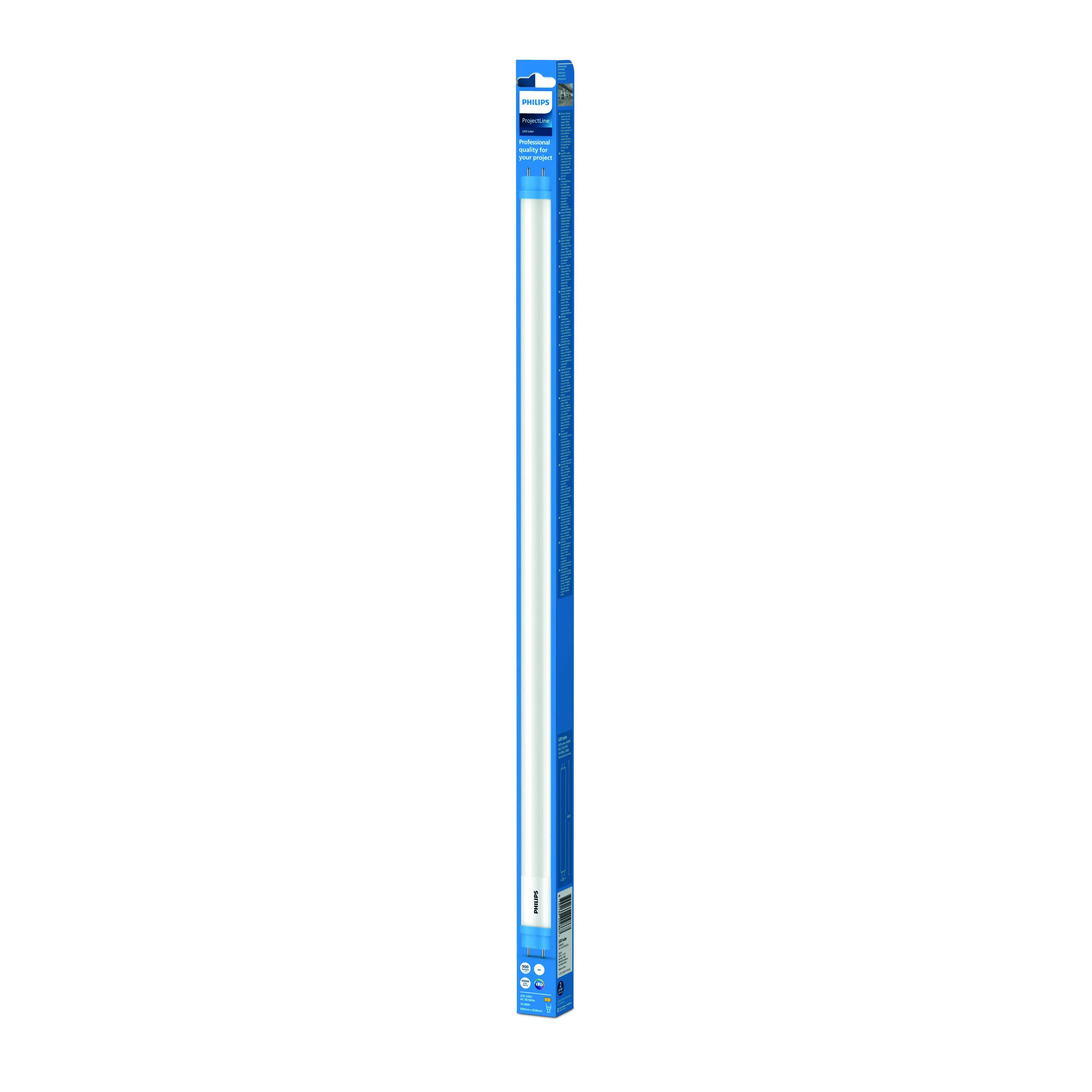 Philips LED-Leuchtmittel Stabform T8 60cm G13 8W neutralweiß 
