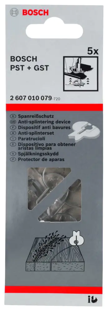 Bosch Spannreißschutz für Stichsäge PST & GST 5-teilig