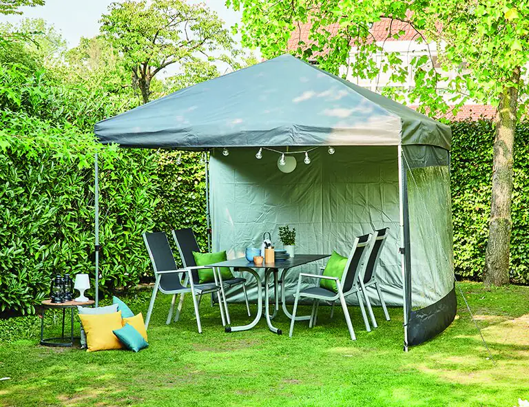 Siena Garden Seitenteile zu Pavillon EasyUp 300 x 300 cm anthrazit