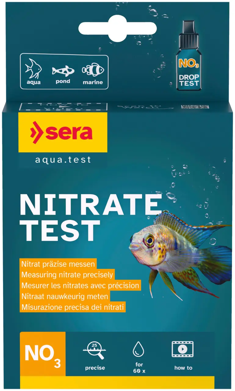 Sera Aquariumwassertester Nitrat NO3 Test 3 x 15 ml