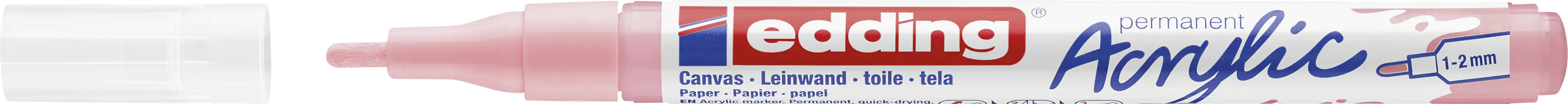 edding 5300 Acrylmarker fein edel mauve  1 - 2 mm