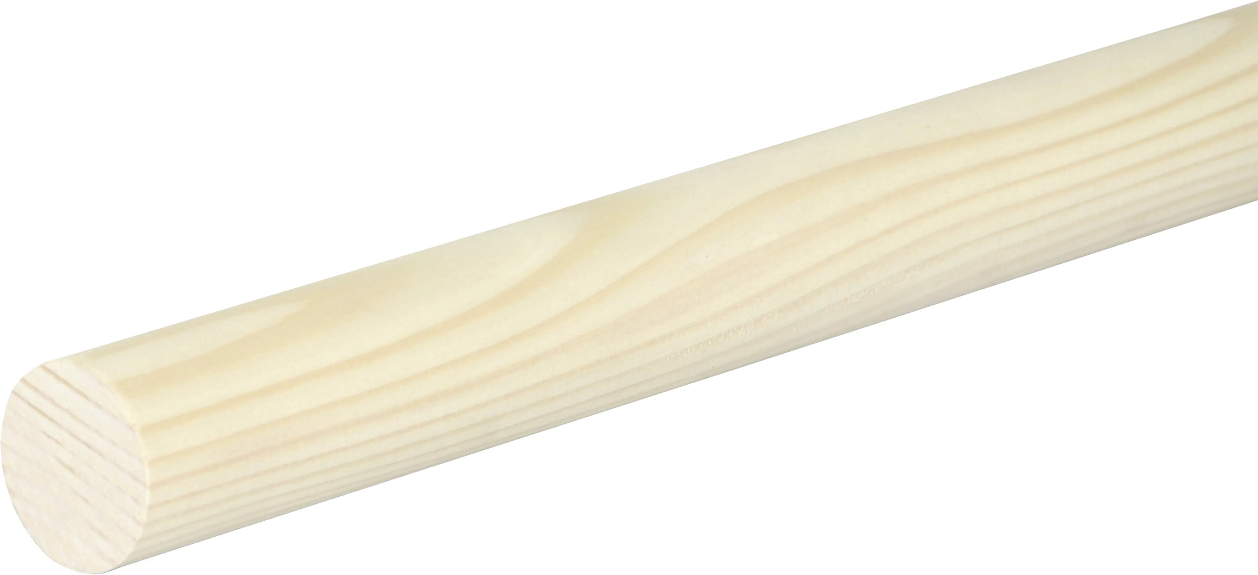 FN Neuhofer Rundstab 240 cm 35 x 35 mm Fichte/Kiefer