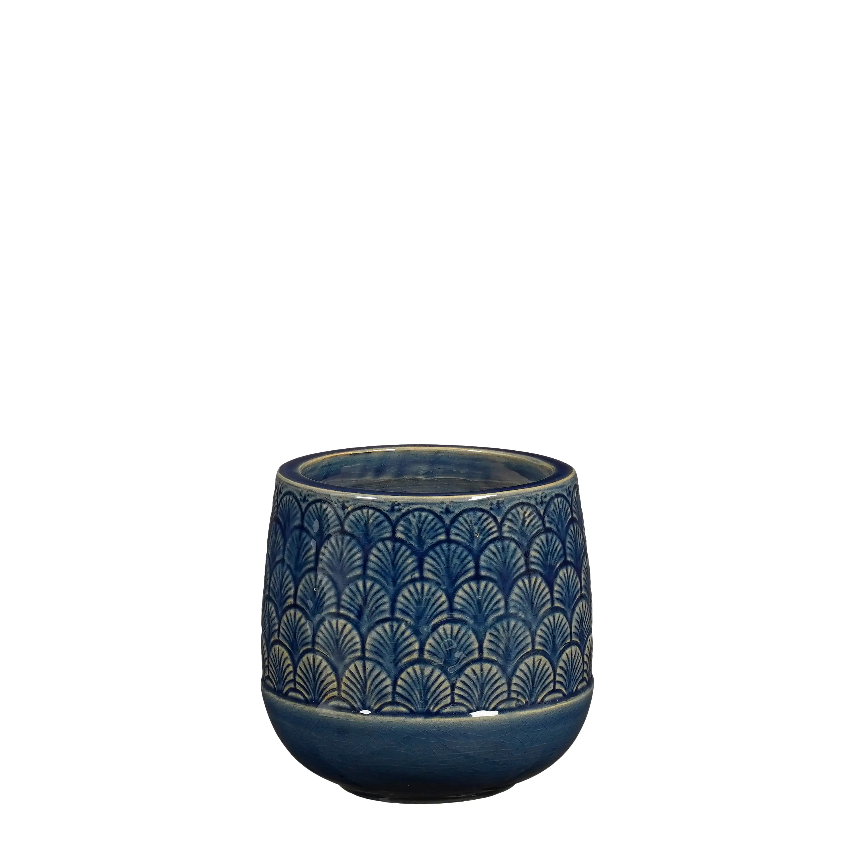 Mica Decorations Pflanztopf Oran Topf Ø 20 x 19 cm dunkelblau Mica Decorations Pflanztopf Oran Topf Ø 20 x 19 cm dunkelblau