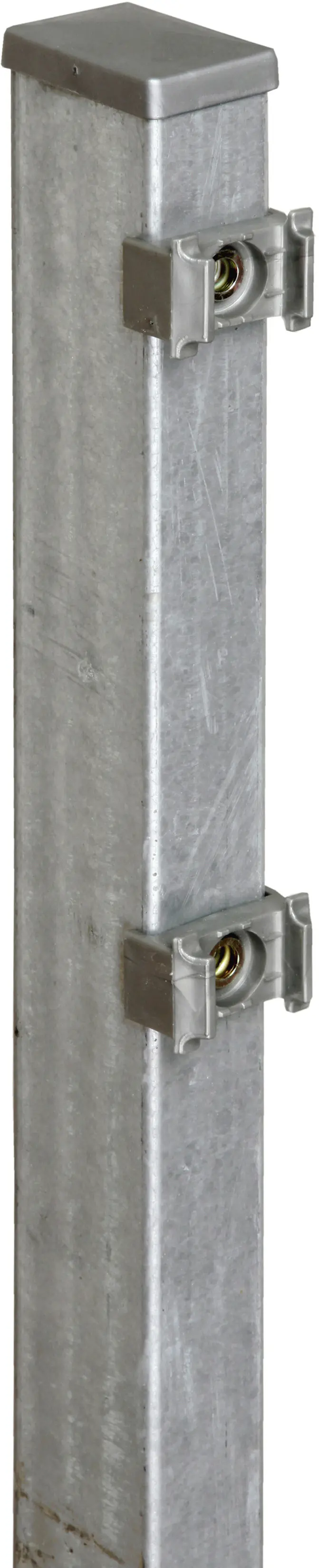 Floraworld Zaunpfosten Comfort 220 x 6 x 4 cm feuerverzinkt